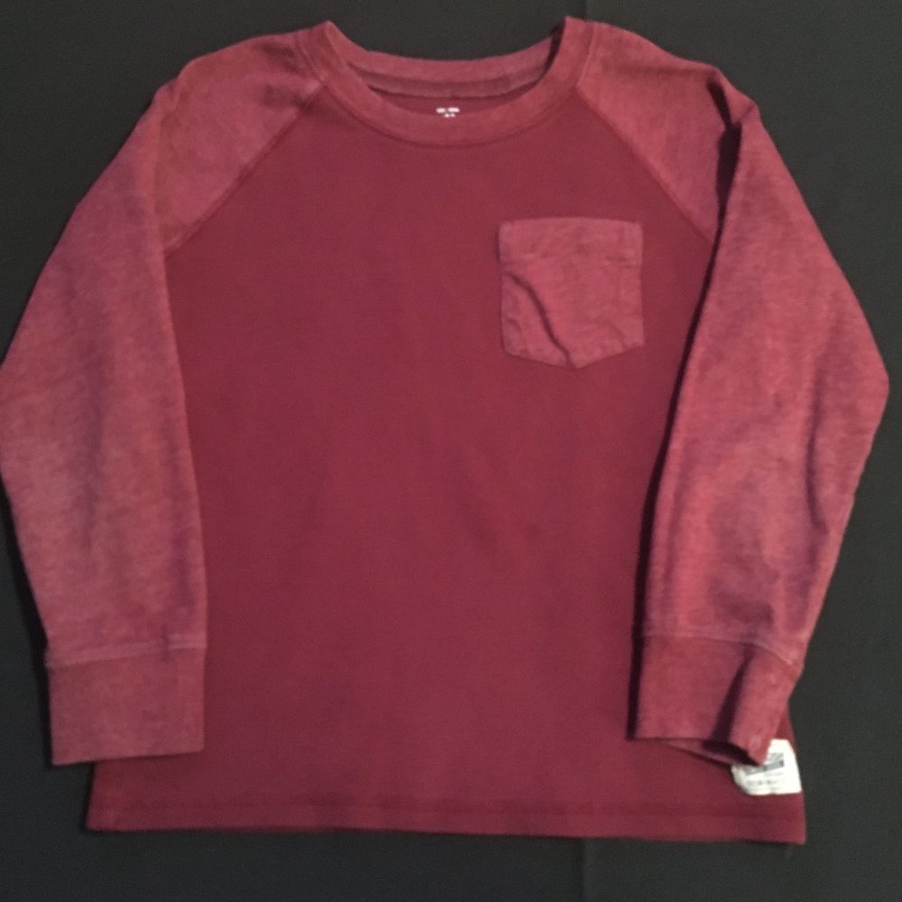 Red OshKosh B'gosh Henley Boys Size 7